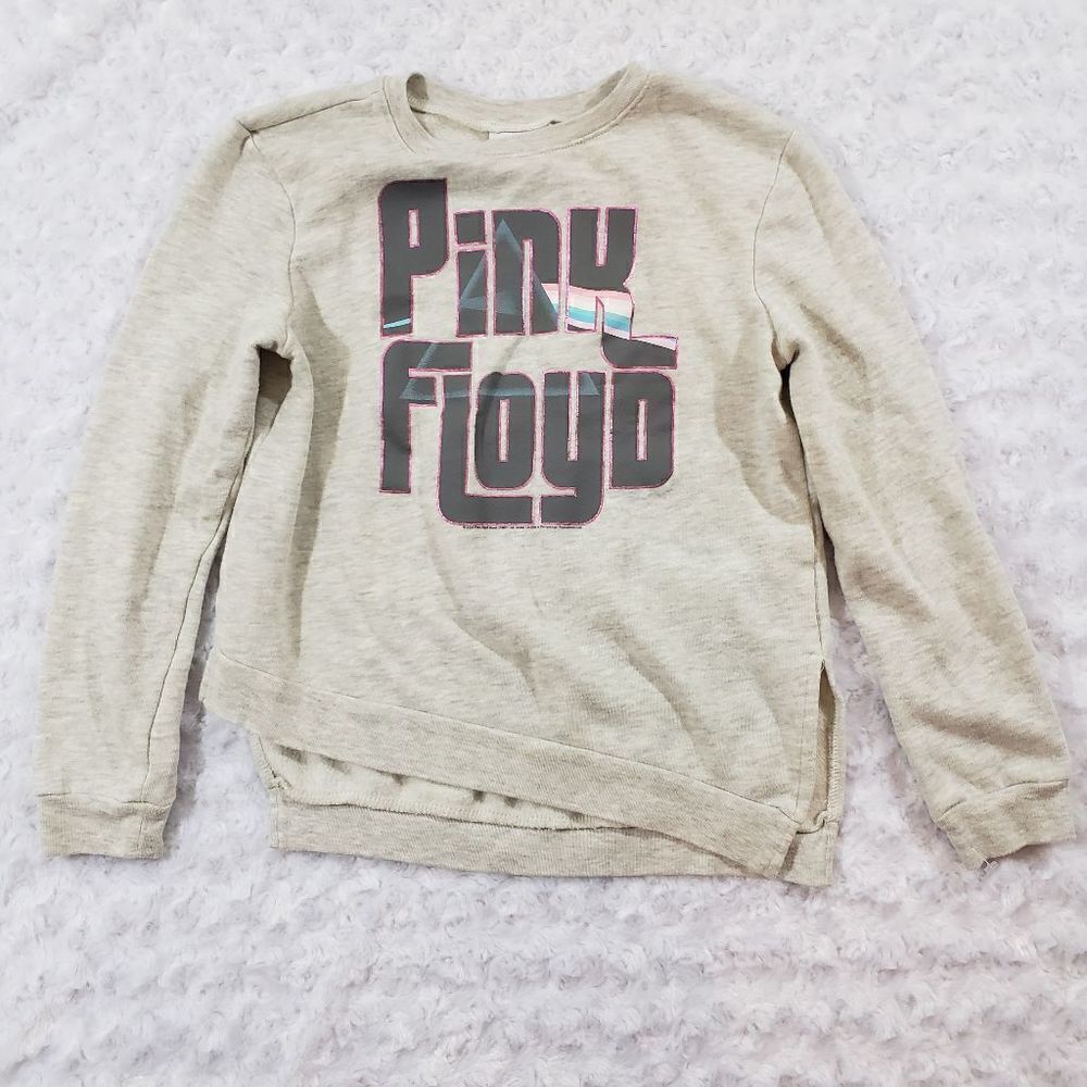 Pink Floyd kids size large (14) asymetrical sweatshirt